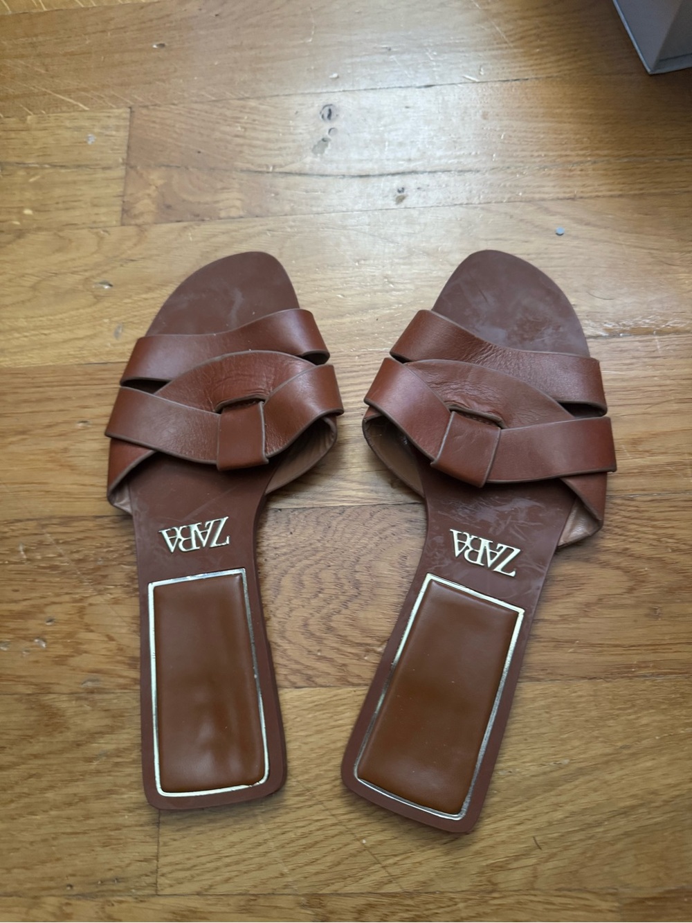 Zara brown sandals - Picture 2 of 3